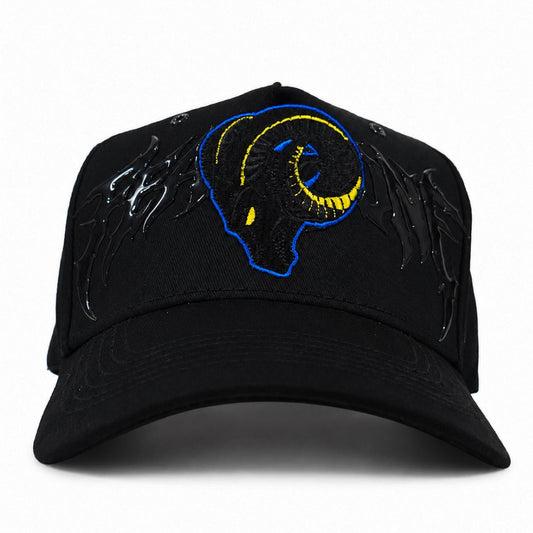 FEAR NONE "OBSIDIAN" BLACK PREMIUM SNAPBACK