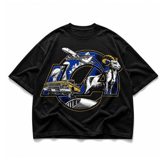 " ONLY IN LA (LAR) " ADULT PREMIUM TEE