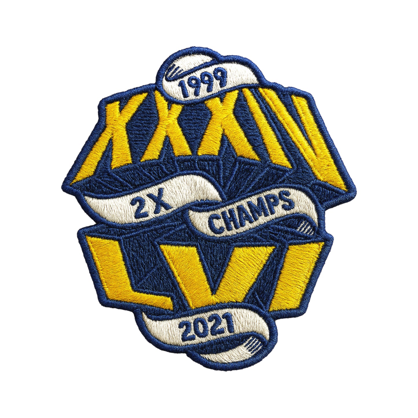 "2X CHAMPS" LIMITED PATCH