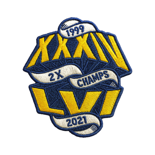 "2X CHAMPS" LIMITED PATCH